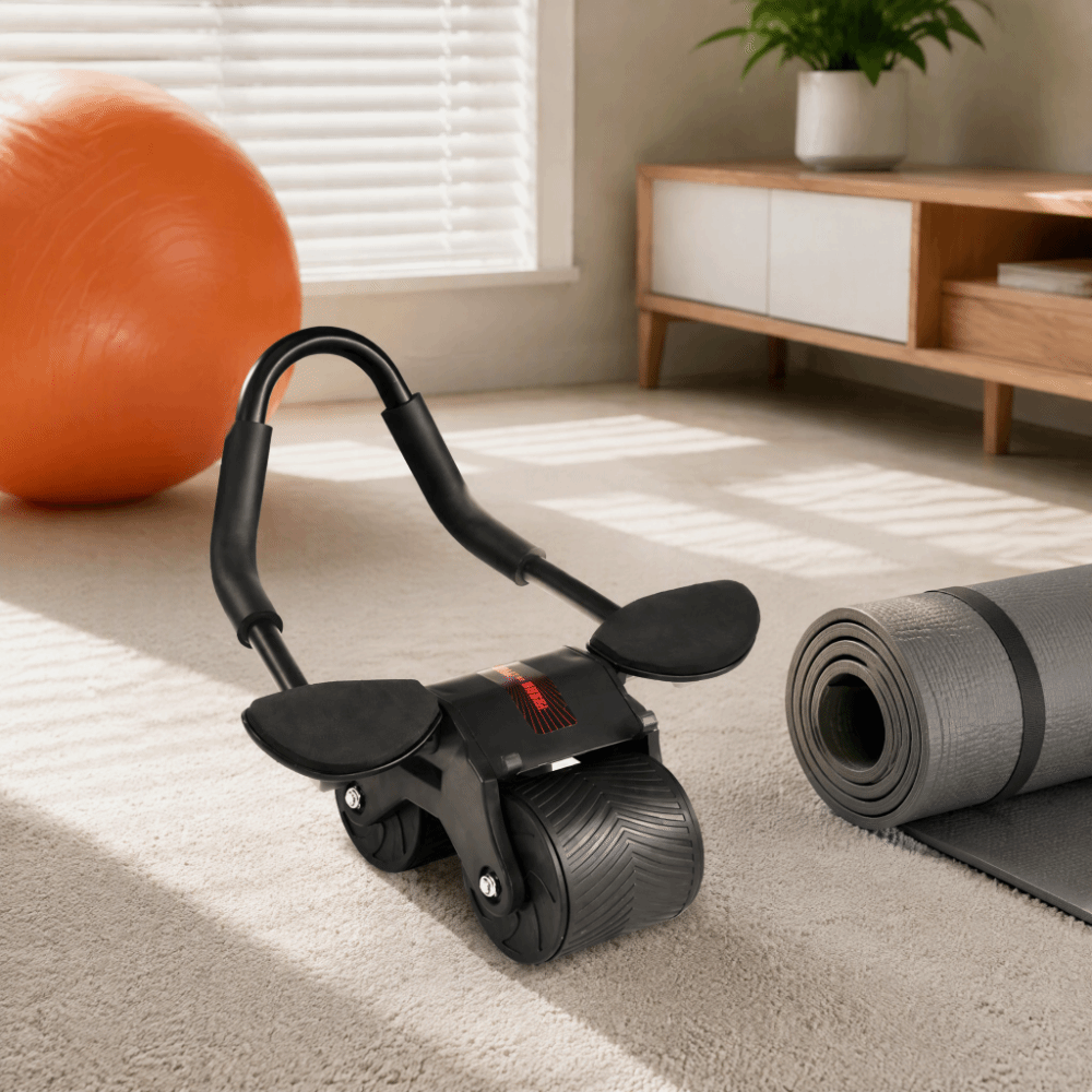 Automatic Rebound Ab Roller Wh - Ab Roller Wheel With Elbow Support recension och pris