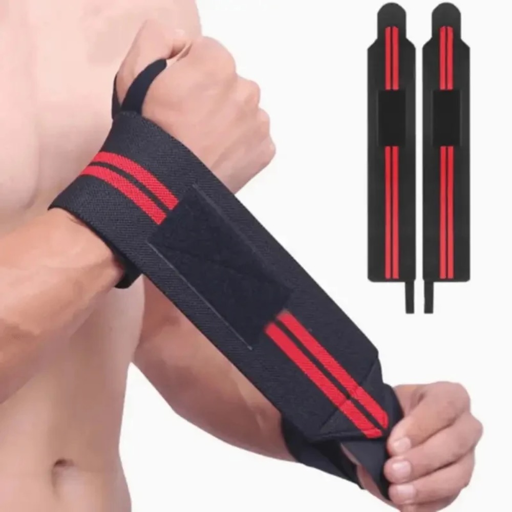 2 pcs Elastic Wrist Wraps, Wri - Wrist Wraps Weightlifting Support recension och pris