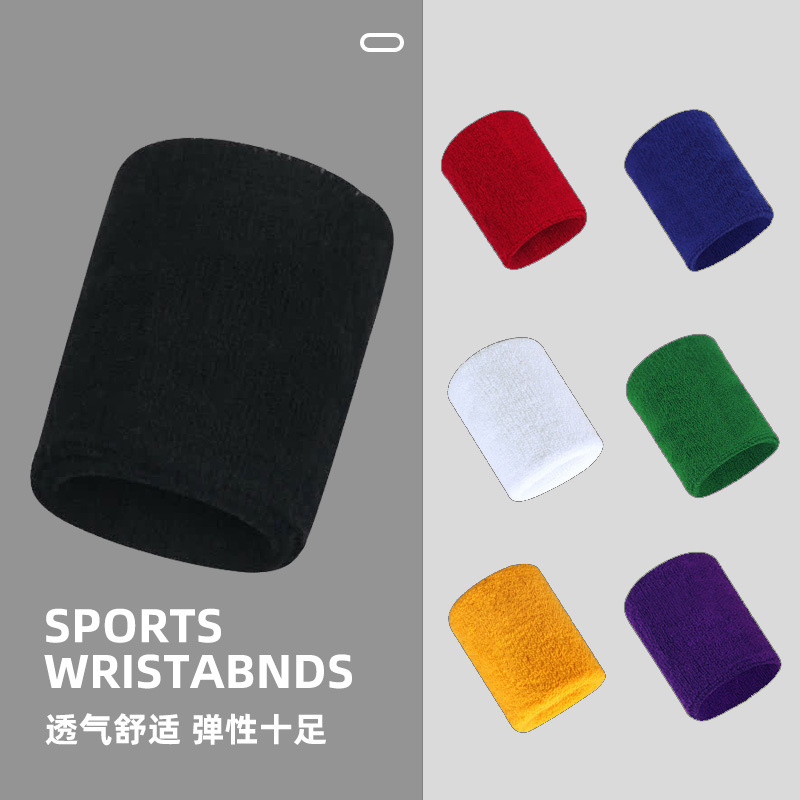 1 Pair Cotton Elastic Wristban - Wrist Wraps Weightlifting Support recension och pris
