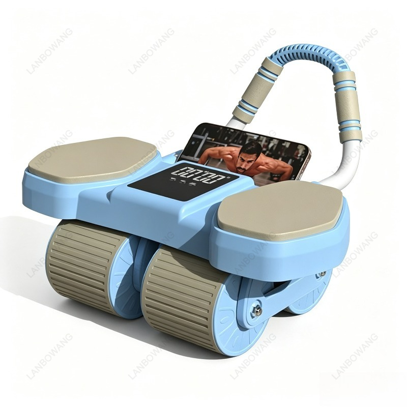 Smart 4 Wheels Auto Rebound Ab - Ab Roller Wheel With Elbow Support recension och pris